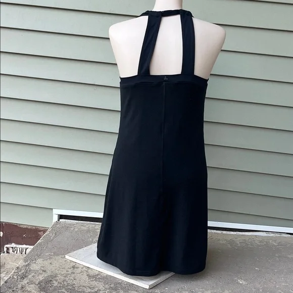 Like new Prana Black dress with built-in bra - Picture 7 of 14
